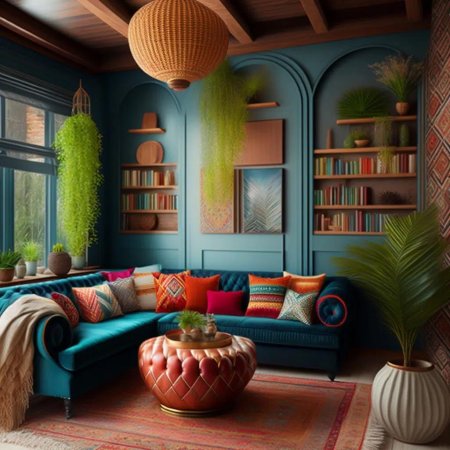 Стиль бохо в интерьере дома