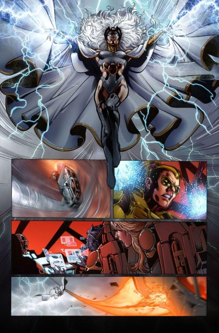 Шторм люди икс комикс