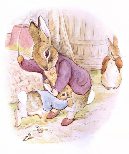 Кролик питер иллюстрации беатрис поттер