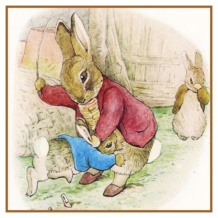 Кролик питер иллюстрации беатрис поттер
