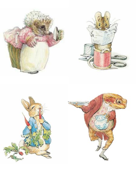 Беатрис поттер \ питер-кролик\