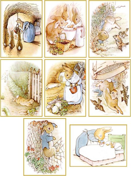 Кролики беатрис поттер