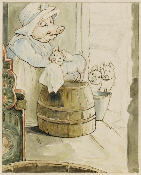 Беатрис поттер поросенок хью