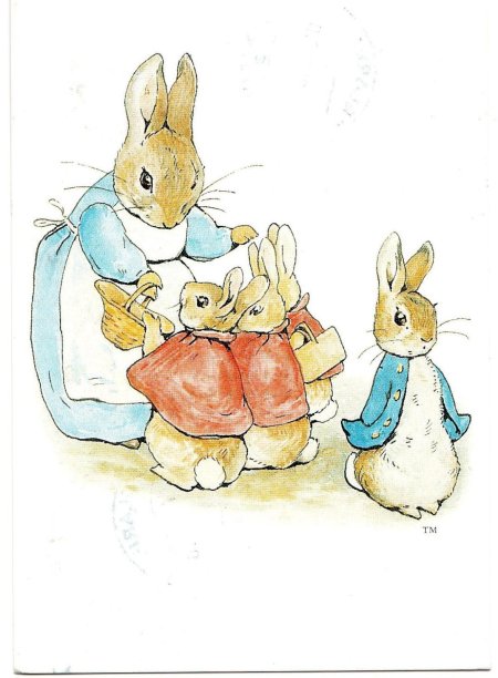 Кролик питер иллюстрации беатрис поттер