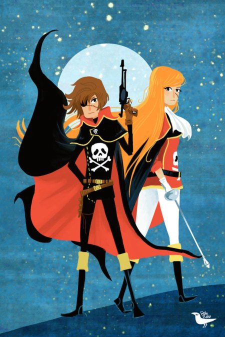 Космический пират капитан харлок