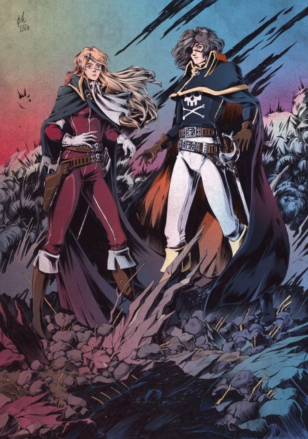 Капитан харлок эмеральдас