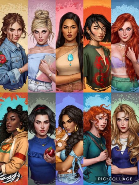 Принцессы диснея fernanda suarez