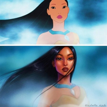 Покахонтас дисней