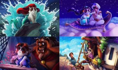 Грампи кэт дисней