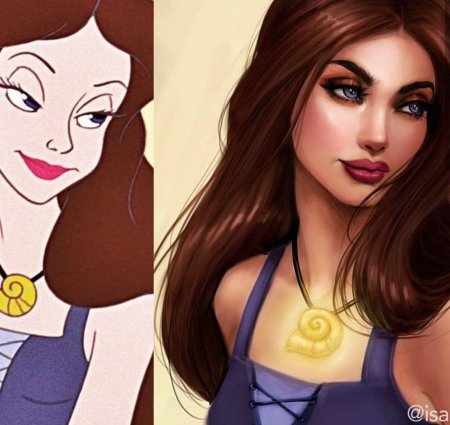Дисней женские персонажи