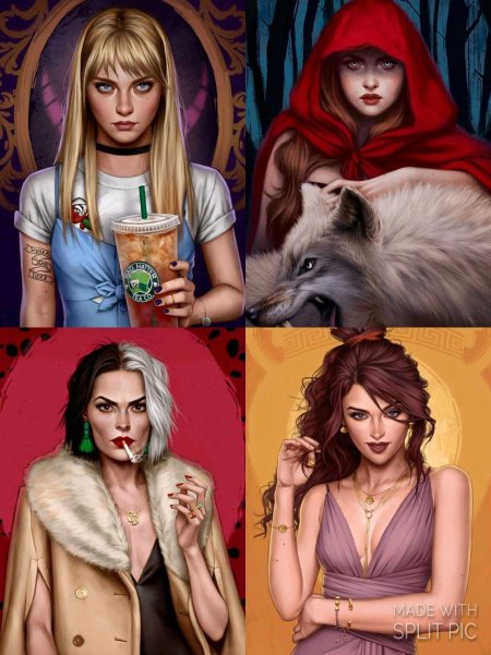 Диснеевские героини