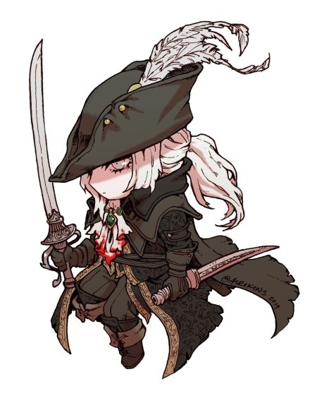 Lady maria bloodborne чиби
