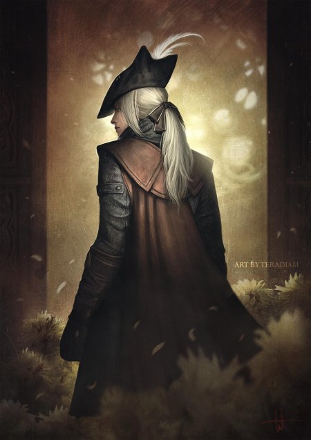 Bloodborne lady maria art