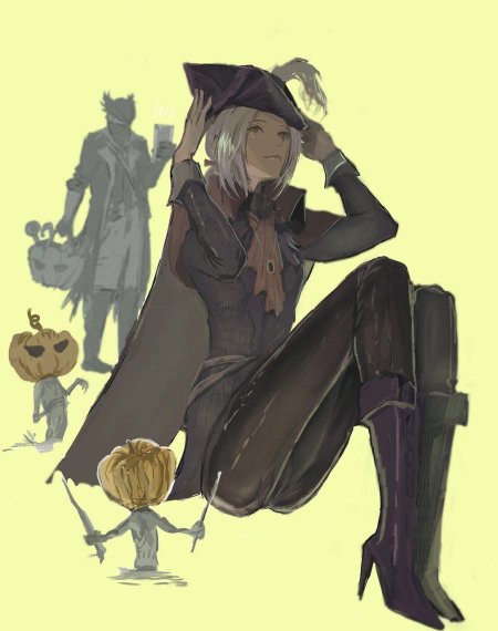 Леди мария bloodborne