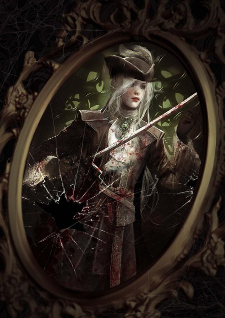 Леди мария bloodborne арт