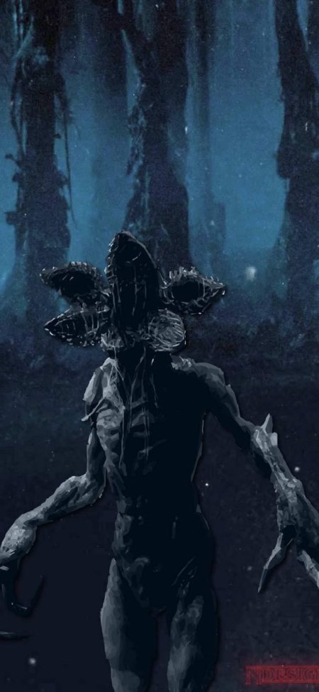 Монстр из сериала очень странные дела