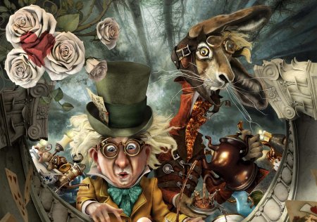 Алиса в стране чудес зазеркалье