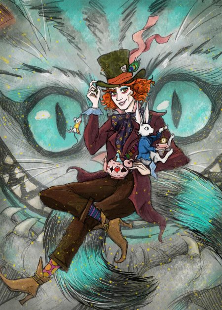 Шляпник алиса в стране чудес