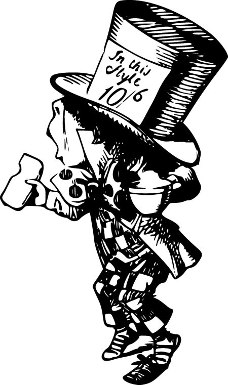 Безумный шляпник алиса в стране чудес