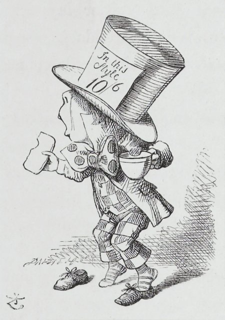 Безумный шляпник алиса в стране чудес