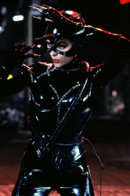 Pfeiffer as catwoman in batman returns 1992