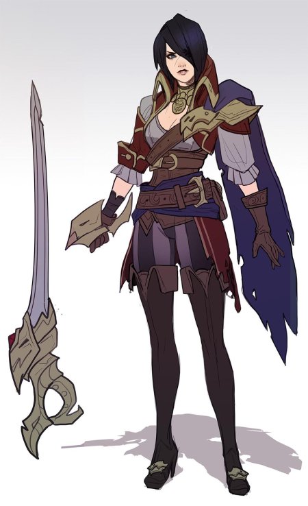 Воительница фэнтези