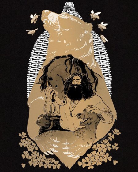 Арт медведь