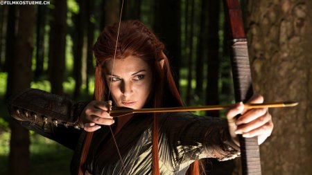 Косплей тауриэль и кили