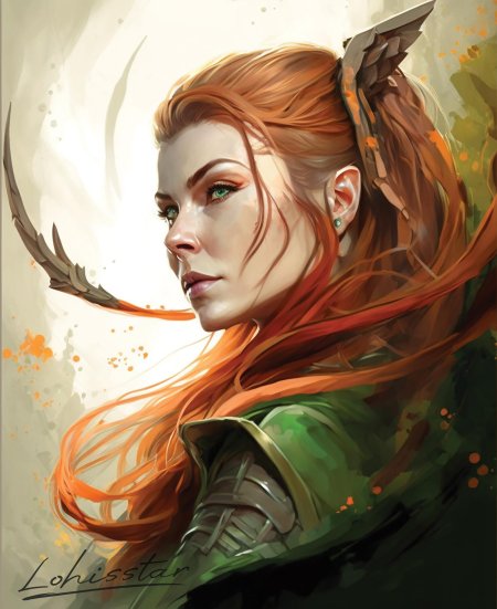 Эльфийка тауриэль