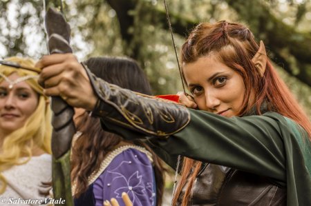 Лесной эльф косплей