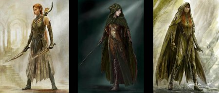 Эльфы средиземья концепт арт
