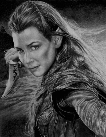 Эванджелин лилли тауриэль