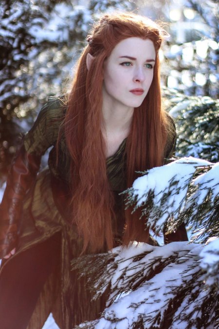 Хоббит эльфийка тауриэль косплей