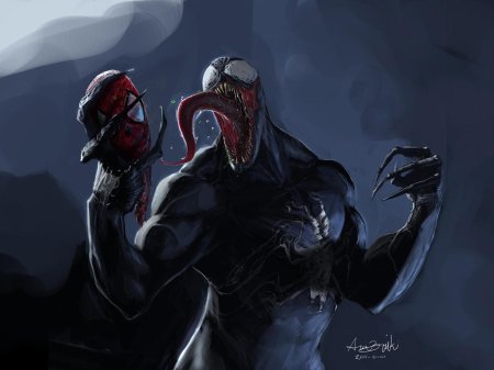 Человек паук веном