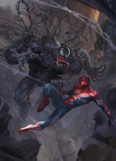 Человек паук против венома