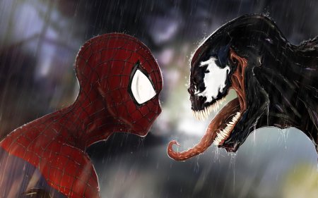Человек паук и веном