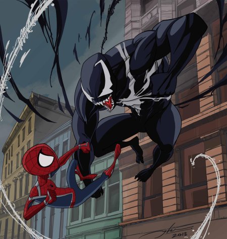 Человек паук паркер веном