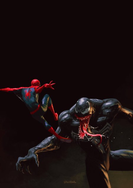 Марвел человек паук веном