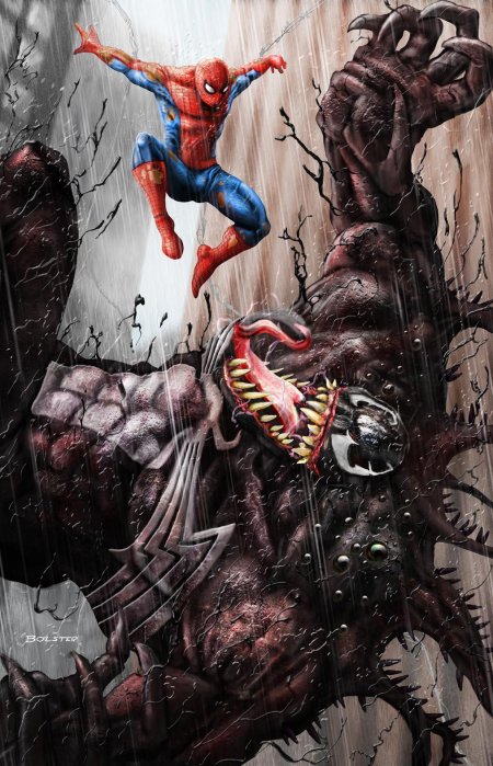 Человек паук против венома