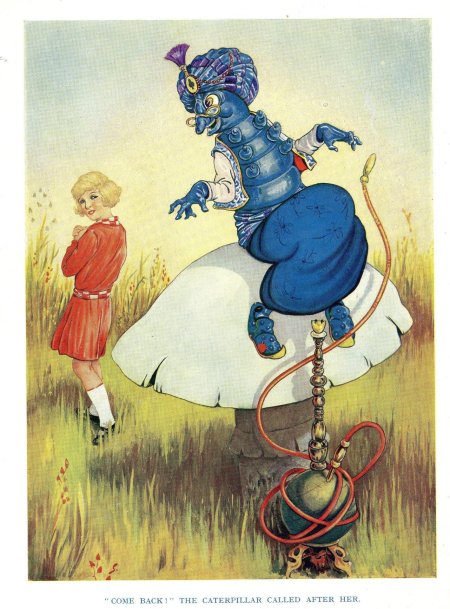 Гусеница алиса в стране чудес