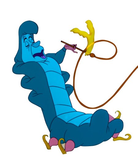 Синяя гусеница алиса в стране чудес