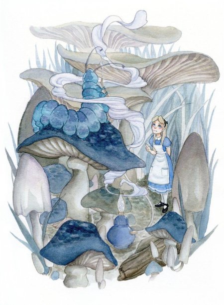 Алиса в стране чудес иллюстрации