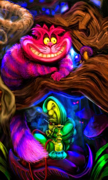 Алиса в стране чудес чеширский кот