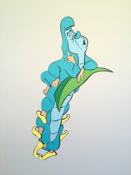 Гусеница из мультика алиса в стране чудес