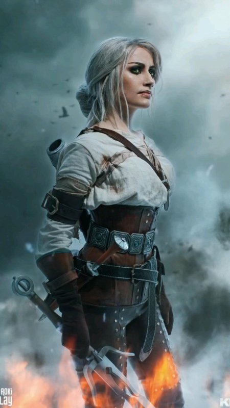 Цири ведьмак обои