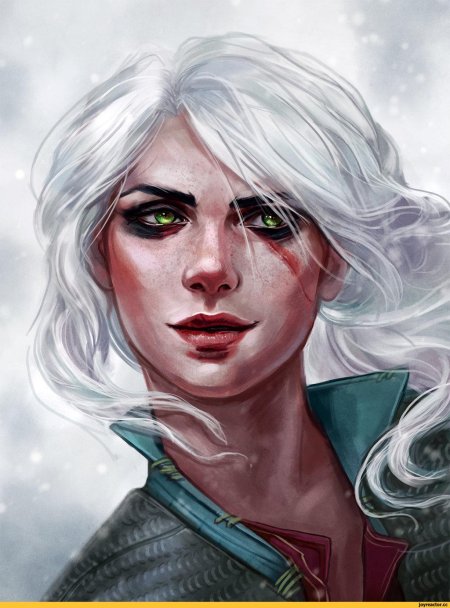 Цири ведьмак арт