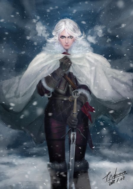 Ведьмак цири арт