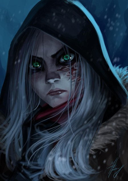 Ведьмак цири арт