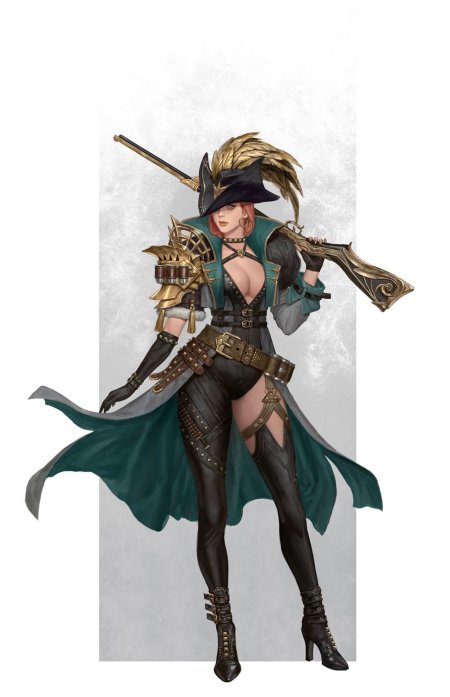 Днд пират концепт арт