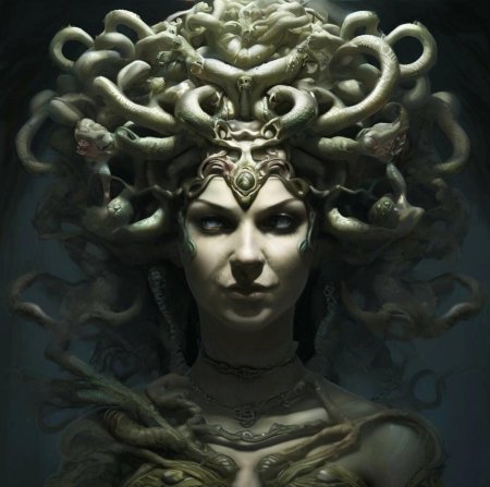 Медуза горгона красивая